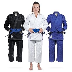 Gold BJJ Womens Aeroweave Jiu Jitsu Gi - Ultra