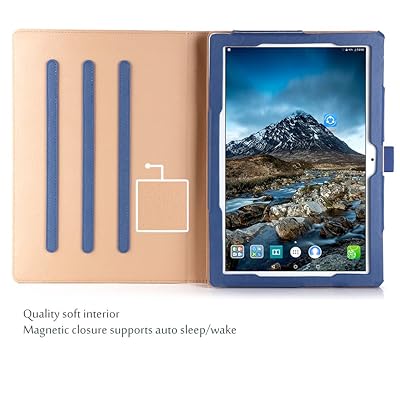 Buy Procase Lenovo Tab 4 10 Case Stand Folio Case Protective Cover For Lenovo Tab 4 Tablet 10 1 Inch 17 Release Za2j0007us Navy Blue Online In Indonesia B0746fp6jf