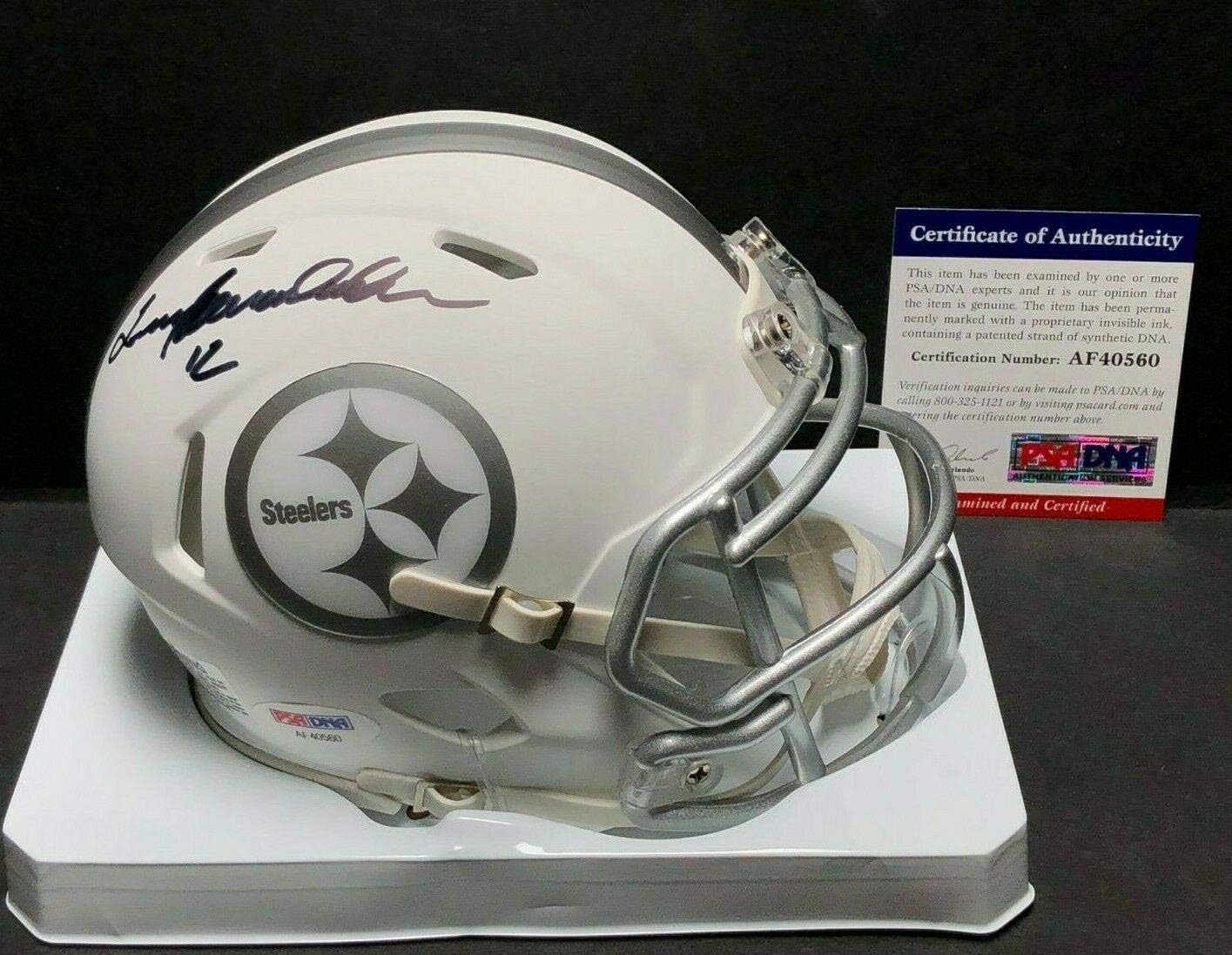 terry bradshaw signed football