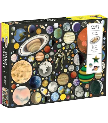 Deepest Dive 1000 Piece Puzzle - Shaped Pieces, Underwater Sea Animals Collage - View #10
