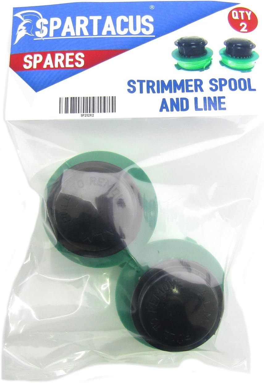 Spartacus 2X Spool & Line fits McCulloch Strimmer Trim-Mac 210 (2003 onwards)