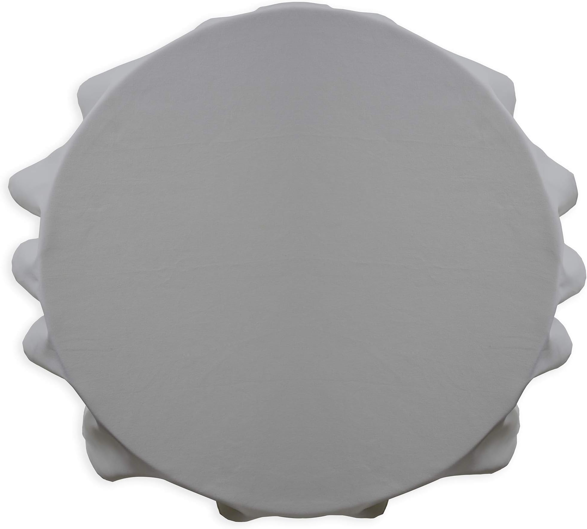 Today 'Chantilly 180 Round Tablecloth Polyester 180 x 180 cm, polyester, gray, 180x180 cm