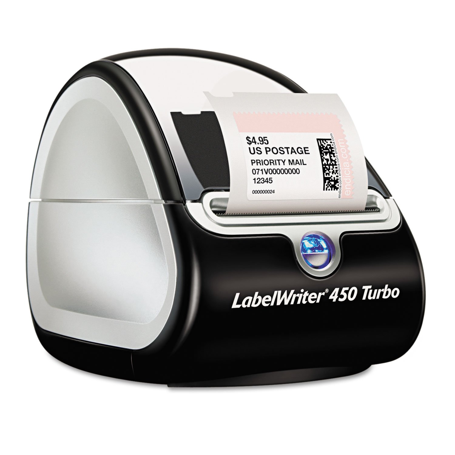 Dymo LabelWriter 450 Turbo Thermal Label Printer, Prints 71 LW Labels Per Minute