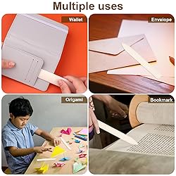20 Pack Bone Folder Tool, Plastic Bone Folder