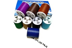 (8pcs*240yd) Kalavarma Rod Wrapping Thread for Fishing Rod Wrapping Thread Rod Building Repair