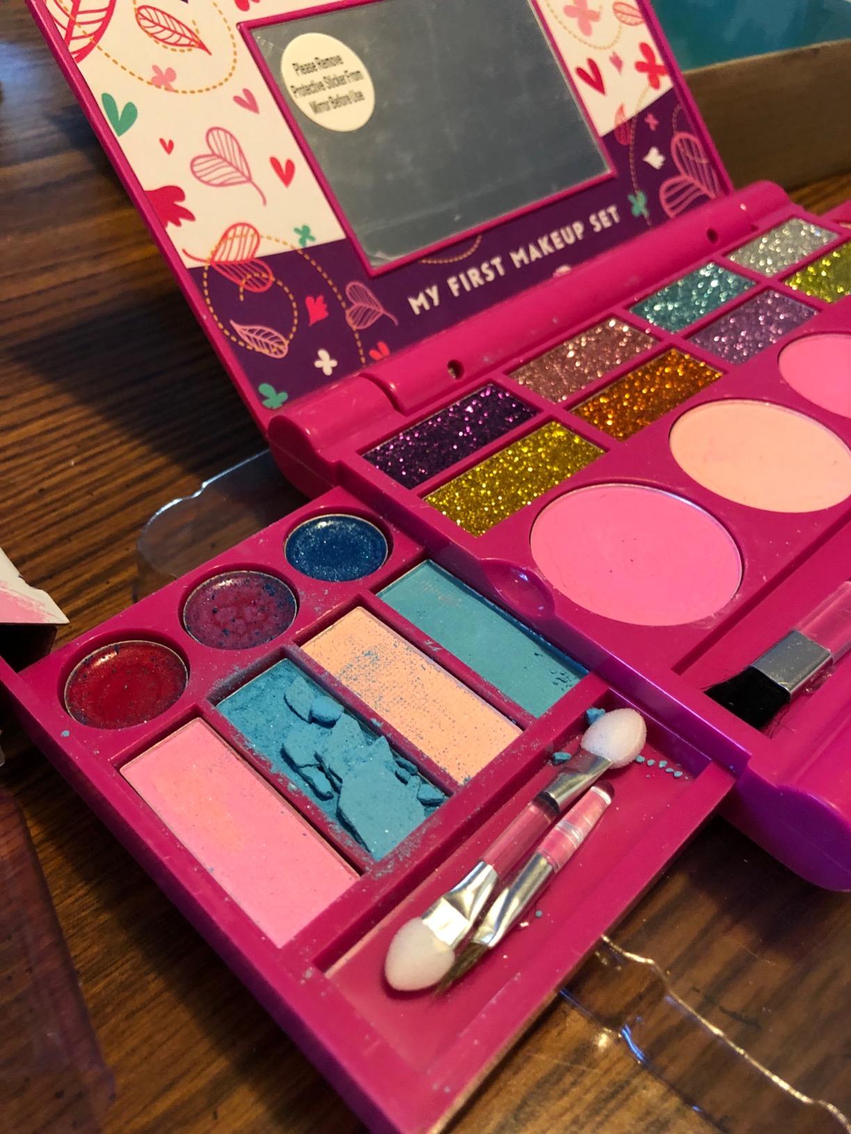 2/mo Finance My First Makeup Set, Girls Makeup Kit, Fold Out Makeup