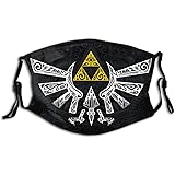 The Legend of Zelda Triforce Unisex Breathable Comfortable Dustproof Filter Face Mask