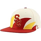 USC Trojans NCAA Officially Licensed Hat Flat Snapback Z11 Retro Sharktooth Team Color