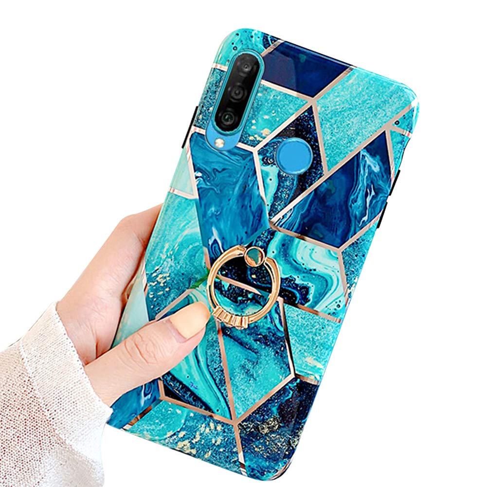 Morechioce Kompatibel Mit Huawei P30 Lite Hulle Marmor Kreativ Geometrie Bling Sparkle Matt Weich Silikon Handyhulle Ring Stander Transparent Crystal Bumper Grun Spielzeug Puppen Kasperletheater Livemillennium Com 