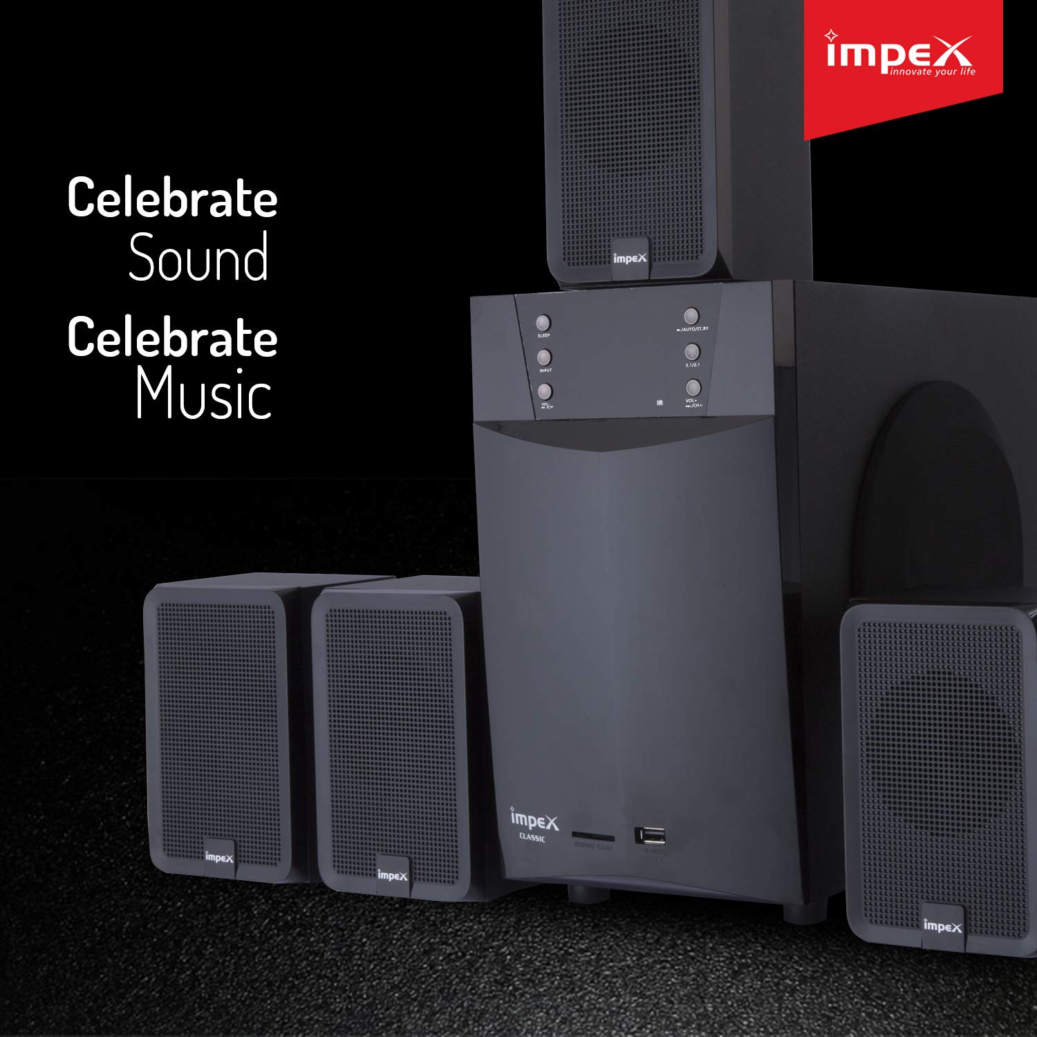 impex brio 5.1 home theater