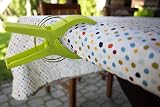 URAQT Beach Towel Clips 8 Pcs Large Colorful Clip Set for Sunbeds view 6