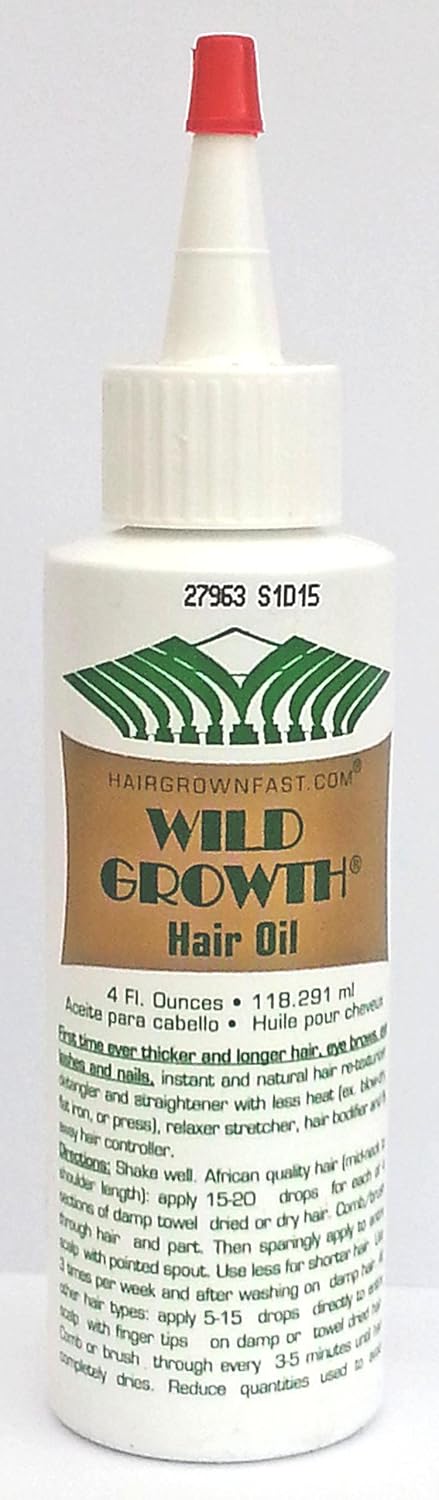 Wild Growth Hair Oil 4 Ounce Amazon Co Uk Beauty