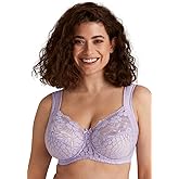 Miss Mary of Sweden Jacquard & Lace Womens Underwired Bra with Side Support