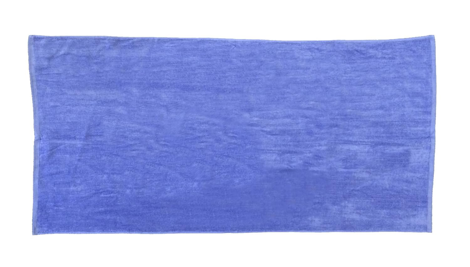 Royal Comfort Beach Towels Size 34x70 Terry Velour Large And Heavy 19 Lbdz 100 Cotton Caribbean Blue