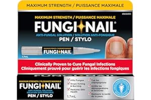 Fungi-Nail Pen Applicator Anti-Fungal Solution, 1.7mL - Kills Fungus That Can Lead To Nail Fungus & Athlete’s Foot Undecyleni
