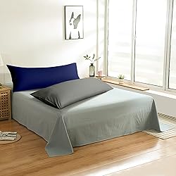 BEDSUM Microfiber Body Pillowcase, Soft Wrinkle