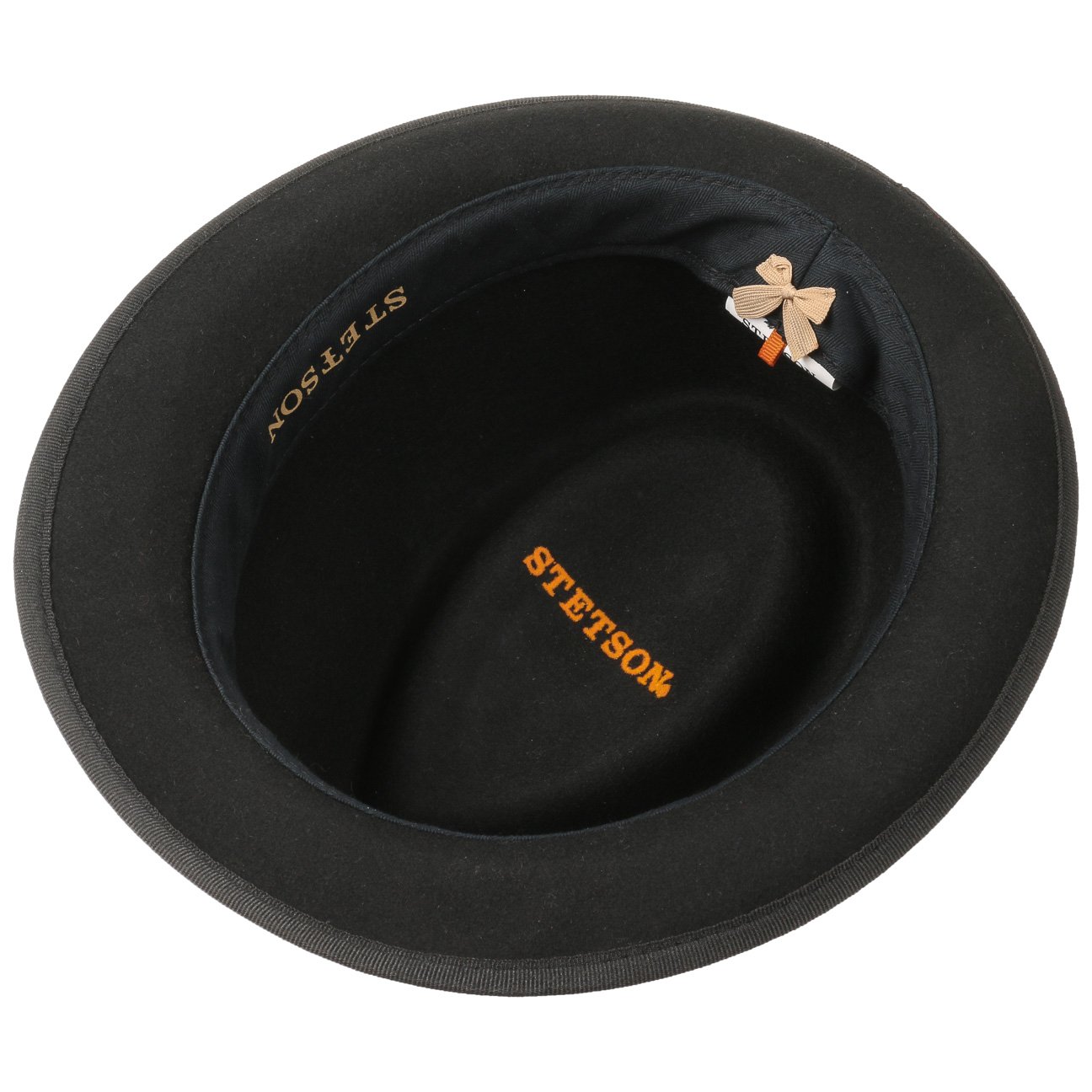 Einfass Fr/&uuml;hling-Sommer Herbst-Winter Stetson Boston Trilby Wollfilzhut Trilbyhut Fedora Fedorahut Filzhut Wollhut Herrenhut Damenhut Damen//Herren mit Ripsband