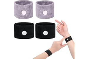 LYJEE Nause Wristbands, Motion Sickness Band for Pregnancy, Acupressure Wristband for Nause or Morning Sickness