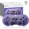 8Bitdo SN30 Pro Switch Wireless Bluetooth Game Controller Gamepad (Hall Effect Joystick Update) for Switch Steam Mac PC Android Windows MacOS (Purple)