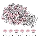 HARFINGTON 100PCS Grommets Eyelets 1/5 Inch
