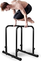 Yaheetech Dip Bars Station Pull Up Bars Heavy Duty Steel 500lbs Capacity view 9