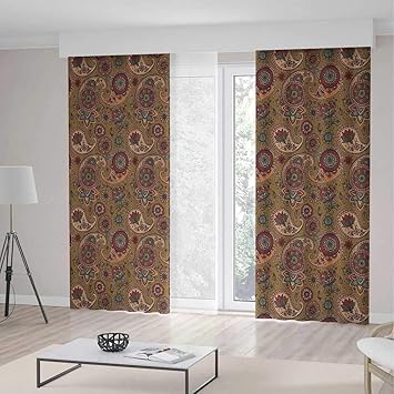 Amazon Com Tecbillion Small Window Blackout Curtains