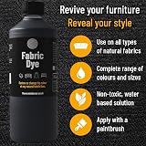 The Scratch Doctor Black Fabric Dye | Non-Toxic Permanent Paint view 2