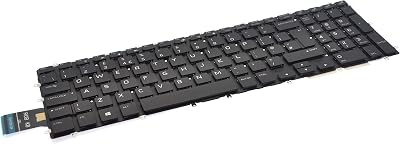 Dell Alienware M15 M17 UK QWERTY Backlit Keyboard Replacement K5Y90