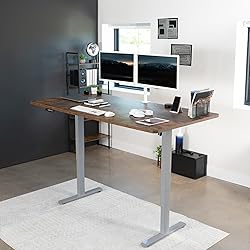 VIVO Electric 71 x 36 in Rustic Standing