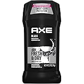 AXE Antiperspirant Stick for Men Black Pack of 4, 48 Hour Sweat and Odor Protection for Long Lasting Freshness, Frozen Pear & Cedarwood Men's Deodorant 2.7 oz
