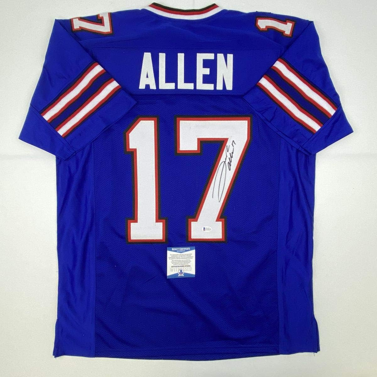 autographed josh allen jersey