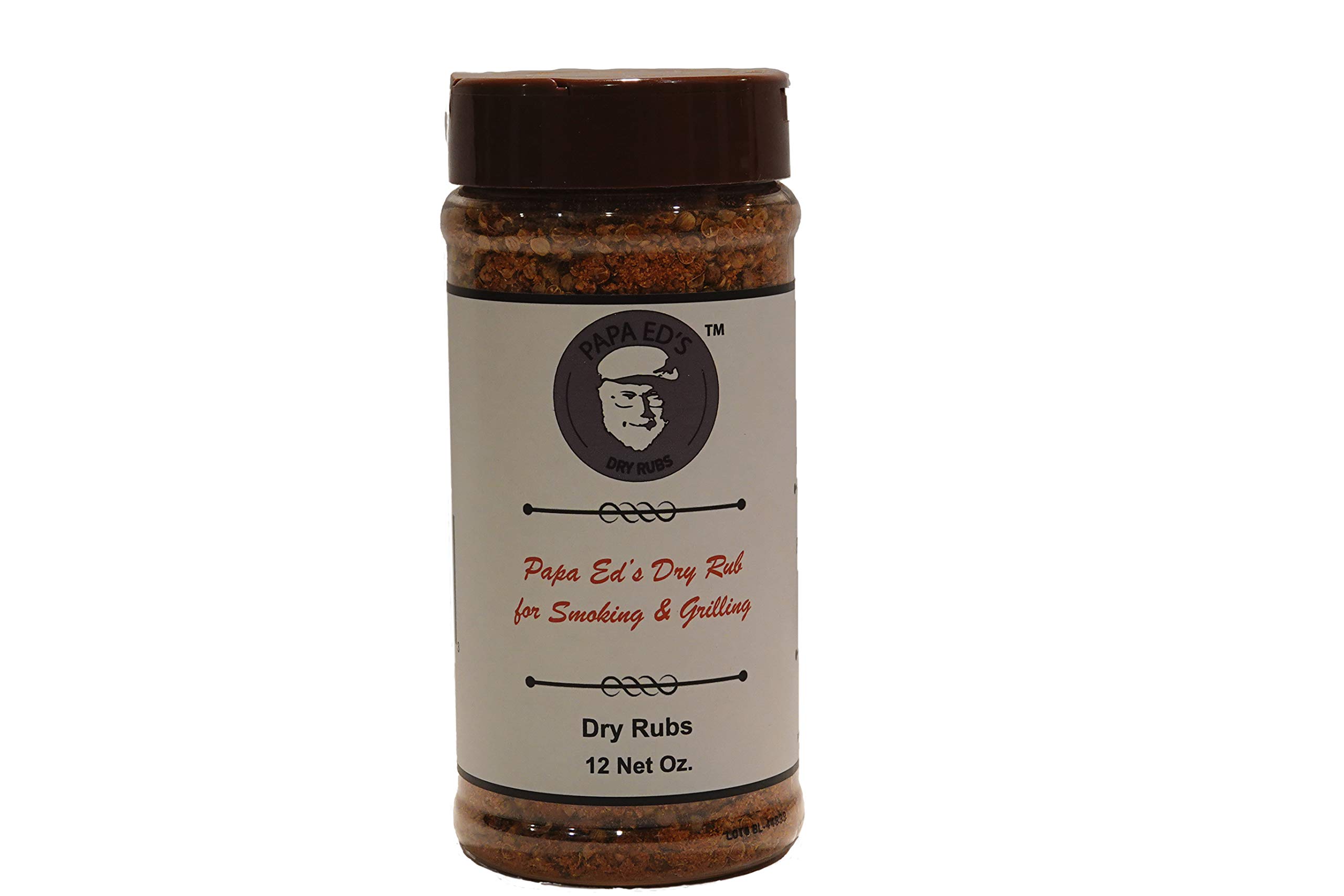 Papa Ed's Dry Rub for Smoking and Grilling- 12 OZ NET WT