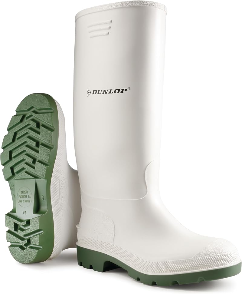 Dunlop Protomastor Unisex Knee High Safety Waterproof PVC Wellies S5 Steel