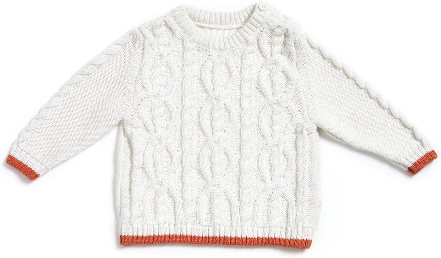 cream baby jumper