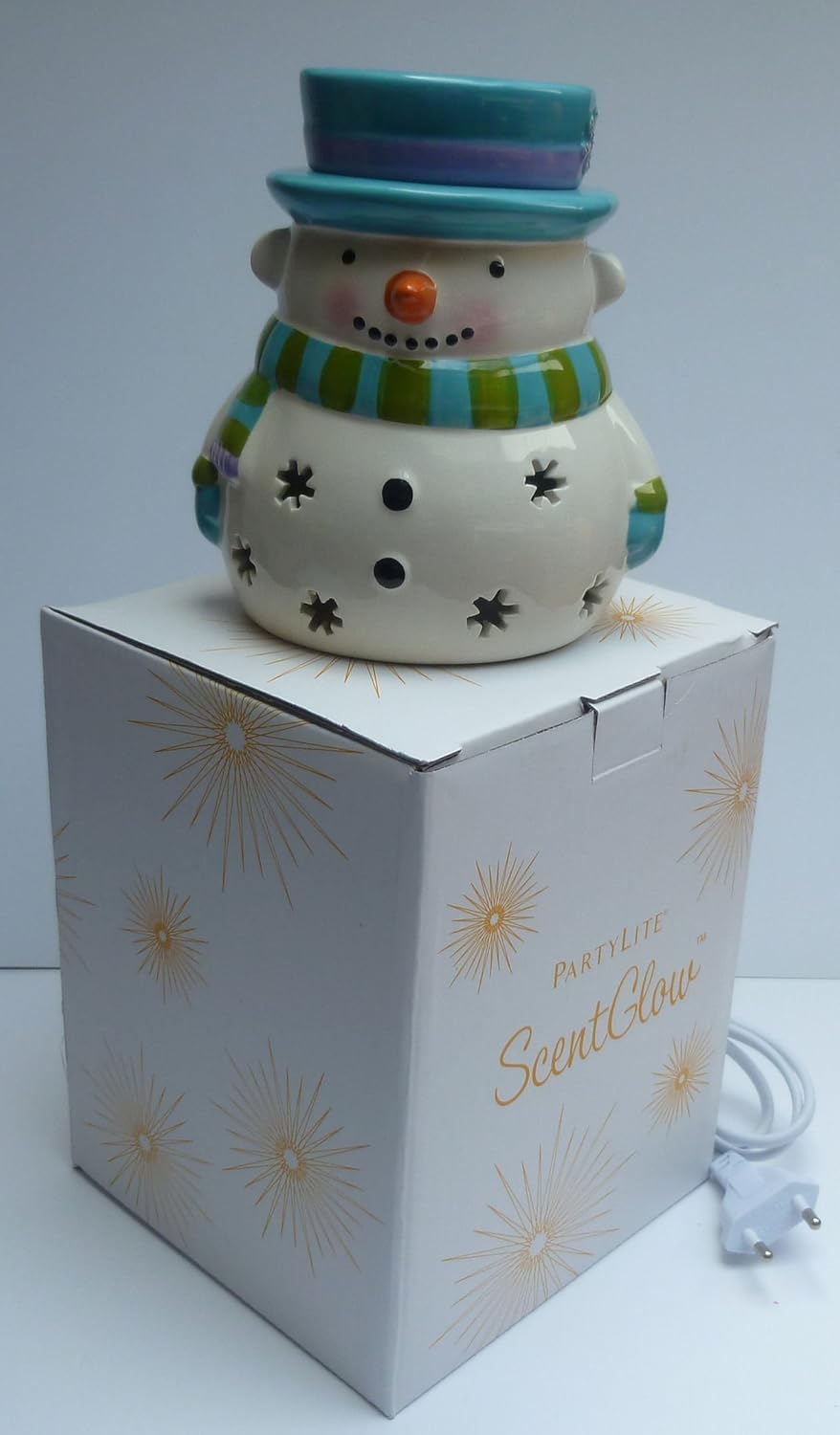 PartyLite Snowman Electric Tart Burner UK Amazon.co.uk Kitchen & Home