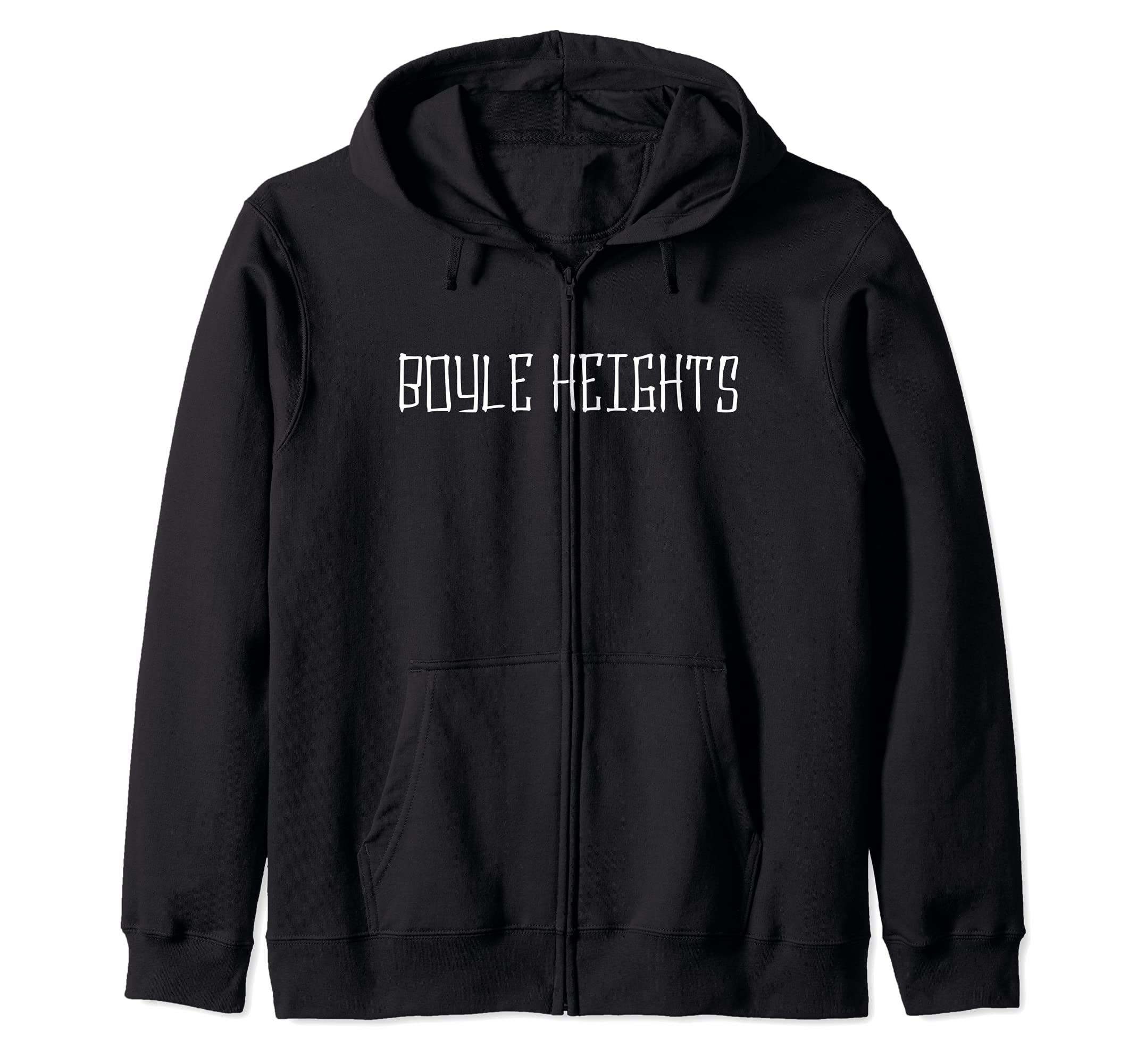 Boyle Heights East Los Angeles Latino Graffiti Soto Whittier Zip Hoodie