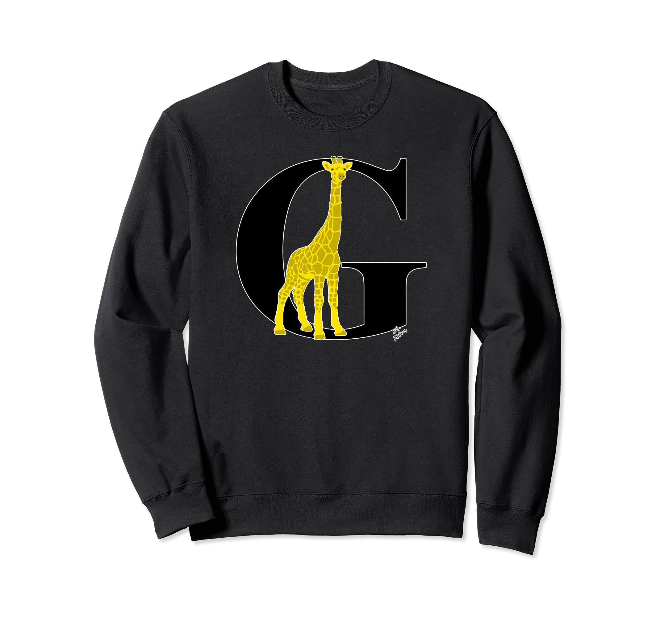 Giraffe outfit cute Zoo Alphabet Animal Sweatshirt