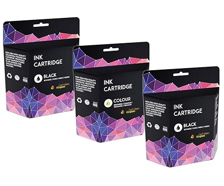 Cartridges Kingdom Kompatible Tintenpatronen Ersatz für HP 302XL DeskJet 3630 2130 2132 1110 Envy 4527 4524 4520 OfficeJet 38