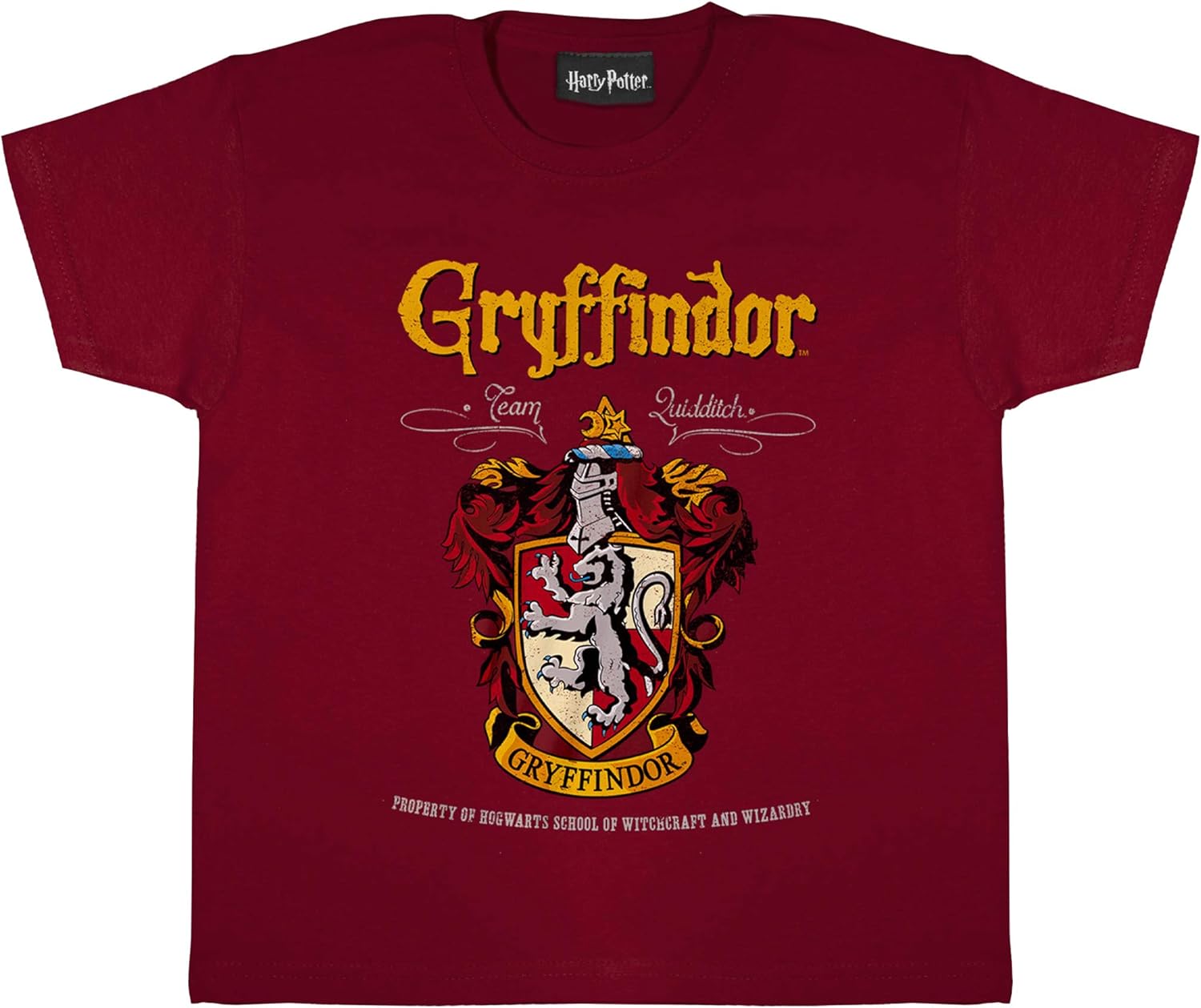 Harry Potter Gryffindor Crest Girls T Shirt Official Merchandise