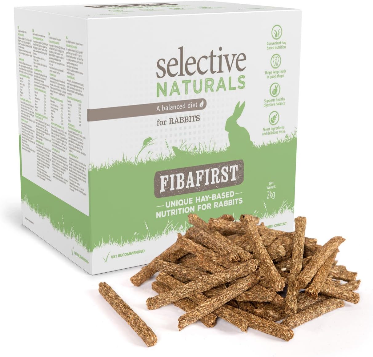 Supreme Petfoods Selective Naturals Fibafirst 2kg, Transparent, 2 kg (Pack of 1)