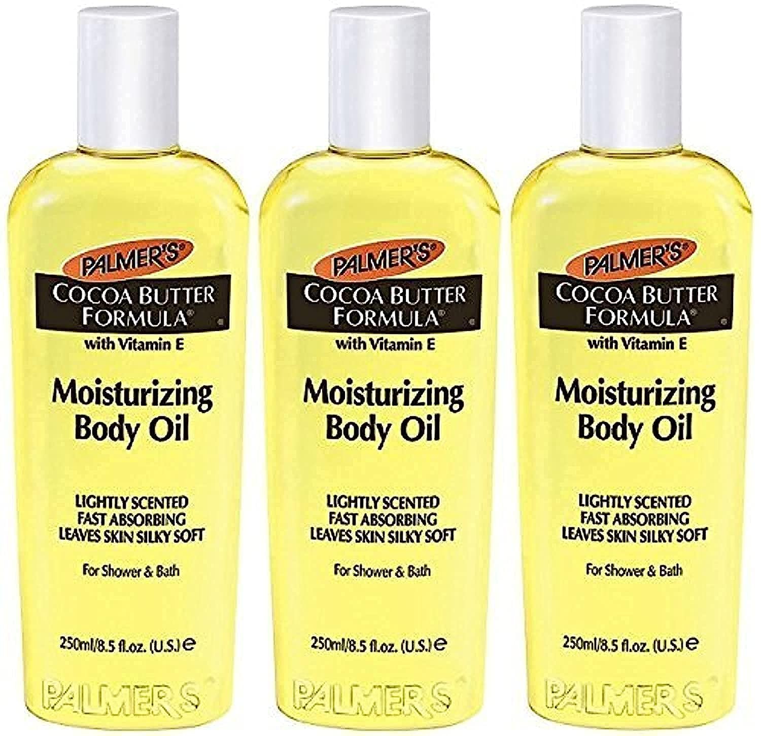 Palmer's Cocoa Butter Formula Moisturising Body Oil with Vitamin E -- 250ml (Pack of 3), Pack of 3