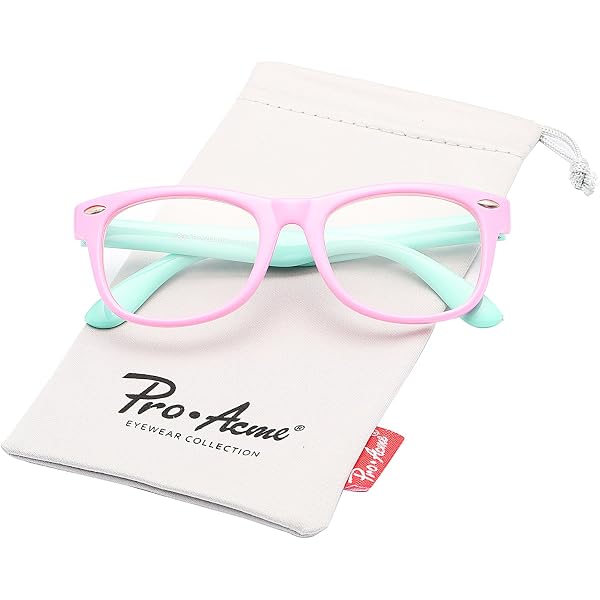thumbnail image 2 of Kaptin 6 Pack Retro Children Stylish Cute Glasses Frame Without Lenses, Childrens Fake Eye Glasses (Style A, 6 Pack 2 of 13