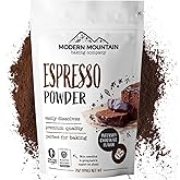 Espresso Powder for Baking - Achieve Rich Chocolate Flavor - Great for Baking - All-Natural - Fine Powder - Easily Dissolves 
