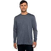 Triblend Long Sleeve Crew Neck Tee by Next Level