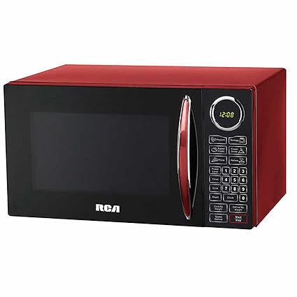 Amazon.com: RCA, 0.9 Cu ft Microondas, color rojo: Aparatos