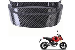 Mokuo Motorcyle Fairing Parts,Tail Cover in ABS Material Compatible with 2021-2024 Honda Grom Msx 125 SF,Carbon Fibre Color
