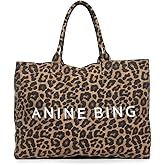 ANINE BING Women's Leo Canvas Tote
