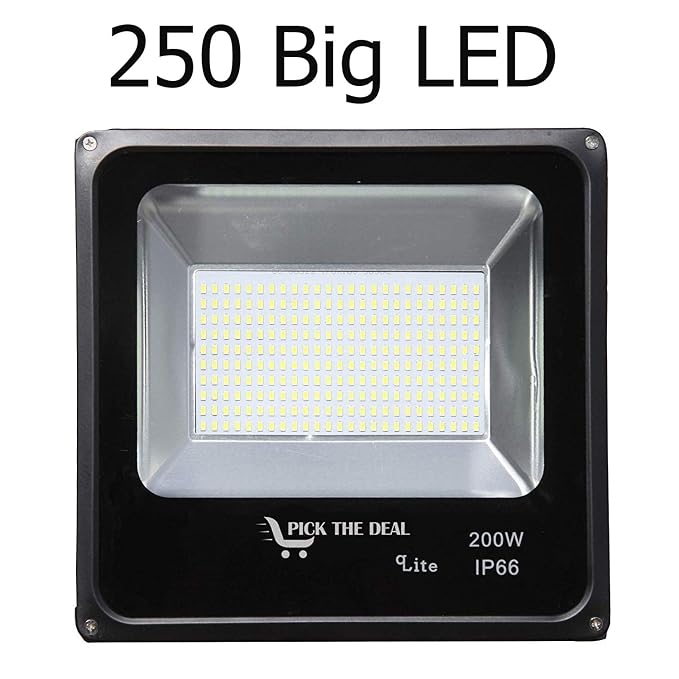 Generic RE20180033 200-Watt Flood Outdoor Light (White)
