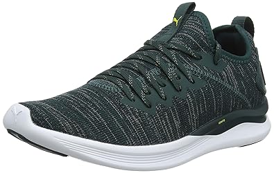 puma ignite evoknit flash green