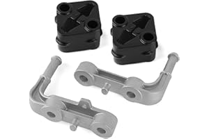 4PCS Rear Exhaust Bracket Muffler Support Rubber Isolator Hanger Left Right for Ram 1500 2019-2025 68275662AB 68395841AA 6851